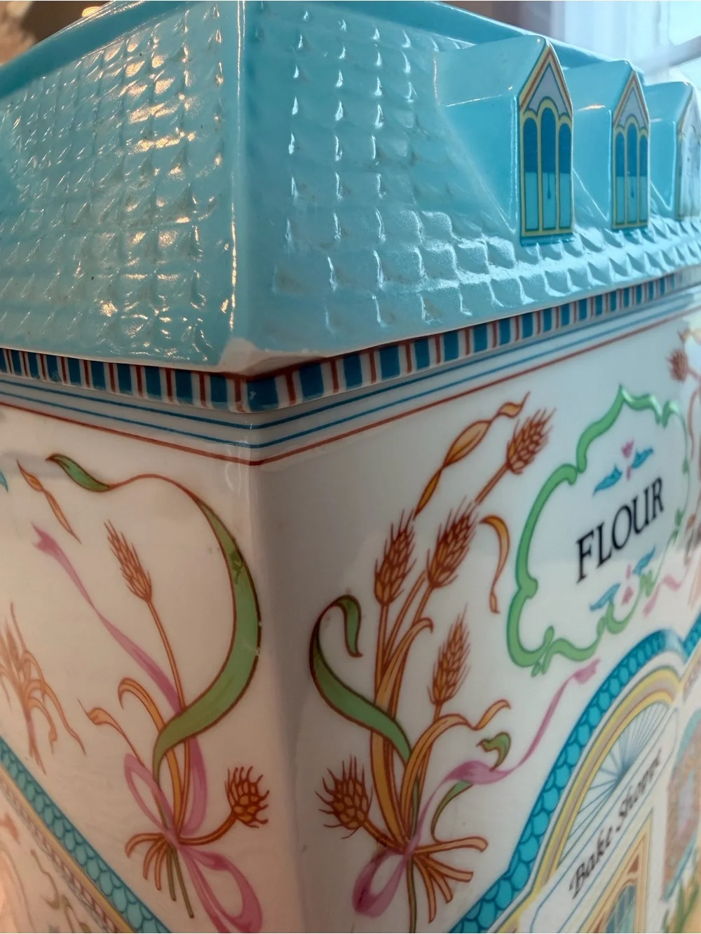 Lenox Village Flour Canister